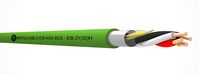 EIB/KNX BUS-HFFR Cable   EIB-2Y(St)H / (EIB BUS J-H(St)H YCYM-HFFR)